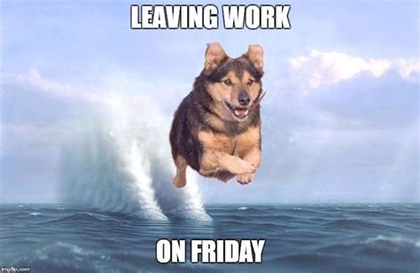 Leaving Work on Friday Meme - Funny Pictures and Images