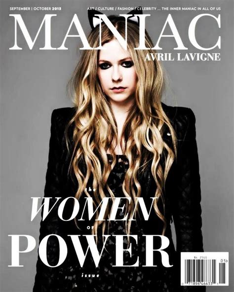 Avril lavigne maniac magazine cover September/October issue | Avril ...