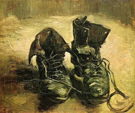 A Pair of Shoes, 1886 - Vincent van Gogh - WikiArt.org