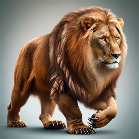 Majestic Bear Lion Hybrid: Mythical Power Unleashed | AI Art Generator ...