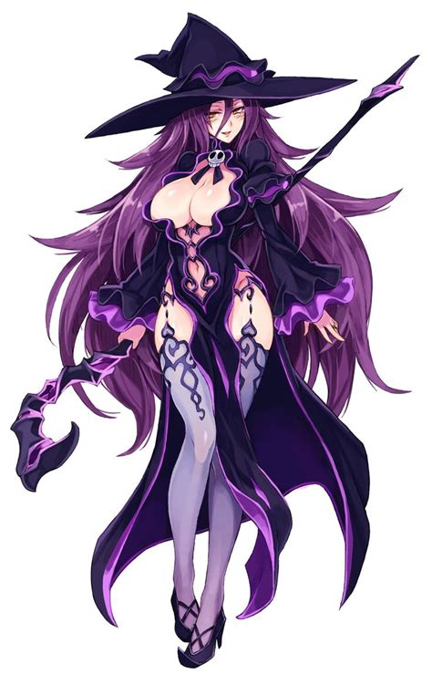 Dark Mage | Anime witch, Monster girl encyclopedia, Anime monsters