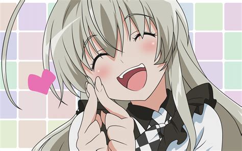 haiyore , Nyaruko san, Close, Long, Hair, Nyaruko, Vector, White, Hair ...