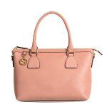 Gucci Women's Pebbled Leather Rose Pink Satchel Handbag Bag Clout ...
