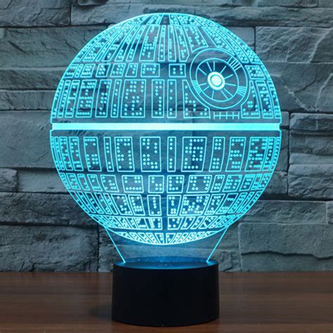 3D Star Wars Death Star LED Desk Lamp Night Light