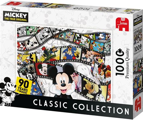 Jumbo Disney 1000 Pc Jigsaw Puzzle - Mickey 90th Anniversary | Mickey ...