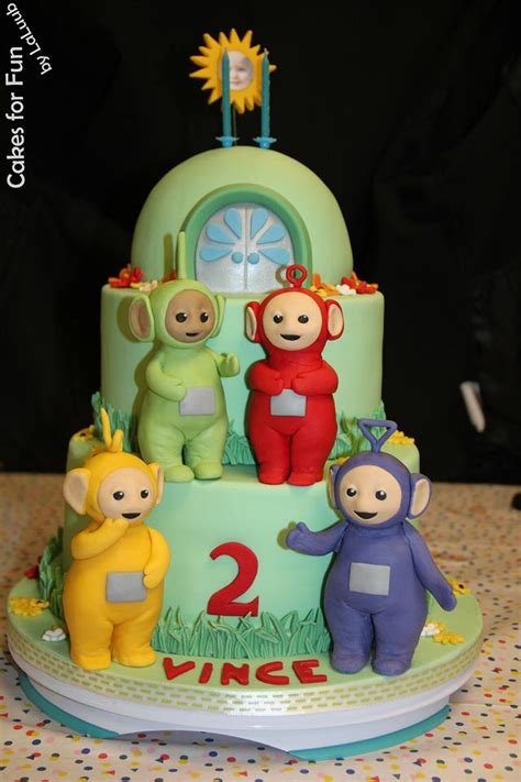 Teletubbie Cake - Decorated Cake by Cakes for Fun_by - CakesDecor