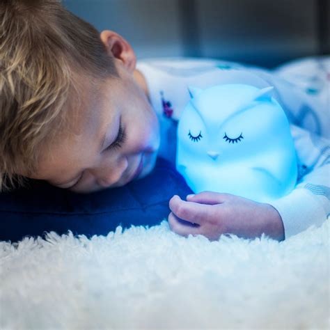 Nightlight for children - Toy animal LED owl & rabbit | SmartaSaker