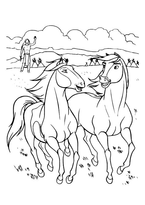 Spirit Riding Free Coloring Pages. 40 New Images Free Printable