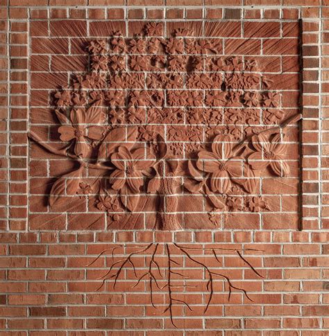 Brick sculpture by General Shale. / www.bontool.com | Brick art, Brick ...