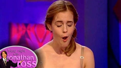 Emma Watson Hated Kissing Ron Weasley | Friday Night With Jonathan Ross ...