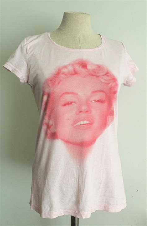 Pink Marilyn Monroe Print Shirt - EmprintsTOP