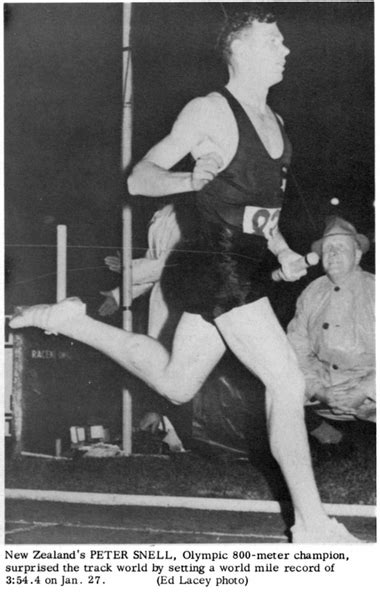 Peter Snell 3544 WR 1962 - Track & Field News