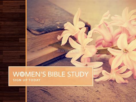 Women's Bible Study Ministry PowerPoint | Clover Media