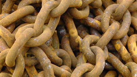 Rusty Metal Chains Free Stock Photo - Public Domain Pictures