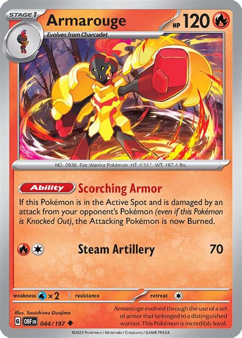 Obsidian Flames card list (International TCG) – TCG Collector