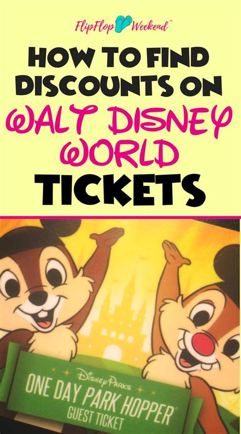 How To Get Discount Disney World Tickets