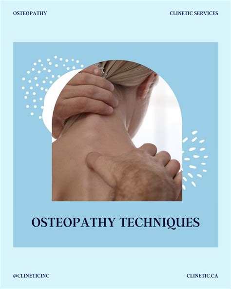 Osteopathy Techniques - Clinetic