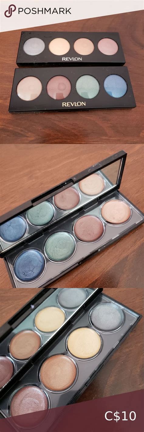 2 REVLON Cream Eyeshadow Palettes | Revlon cream eyeshadow, Cream eyeshadow palette, Cream eyeshadow