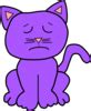 Cartoon Cat Walking Outline Clip Art at Clker.com - vector clip art online, royalty free ...