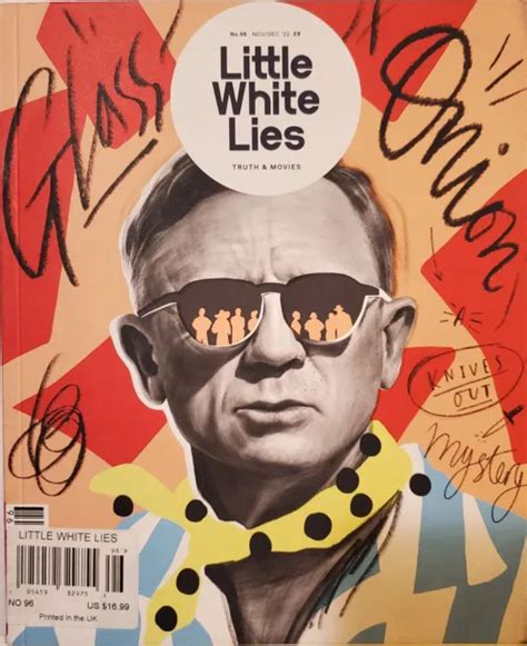 GLASS ONION KNIVES Out Little White Lies Magazine Nov Dec 2022 Daniel Craig $15.00 - PicClick