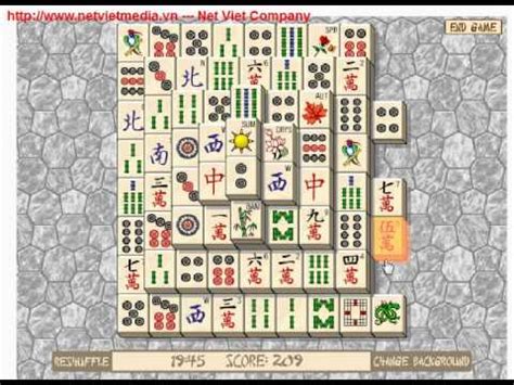 Master Qwan's Mahjongg game - YouTube