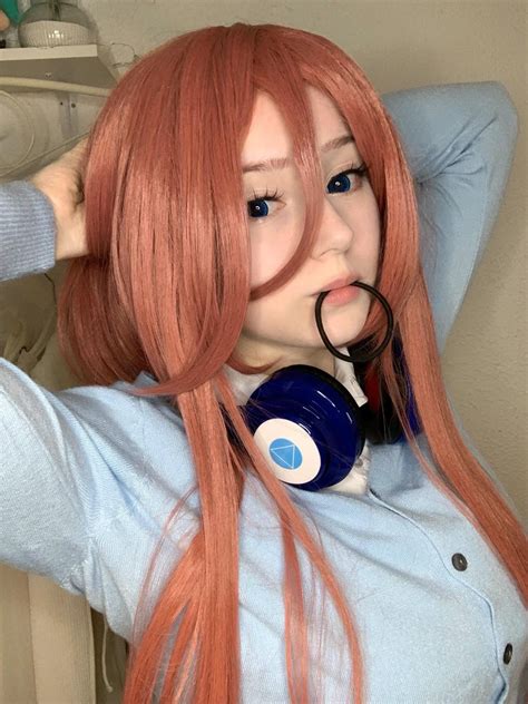 Miku Nakano Cosplay by me 💗 : r/5ToubunNoHanayome