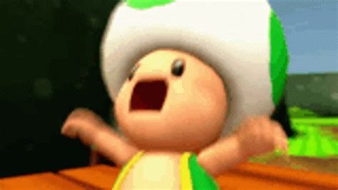 Scream Toad GIF – Scream Toad Mario – discover and share GIFs