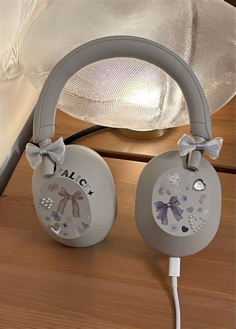 sony XM5 silver wireless headphones | Headphone decoration, Cute ...