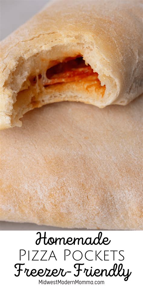 Homemade Pizza Pockets - Midwest Modern Momma