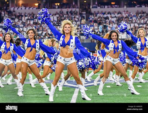 September 10, 2017: The Dallas Cowboys Cheerleaders perform during an ...