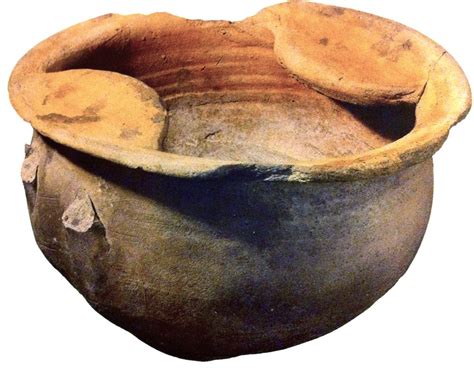 Roman chamber pot from Pompeii. Note flanges for easier sitting ...