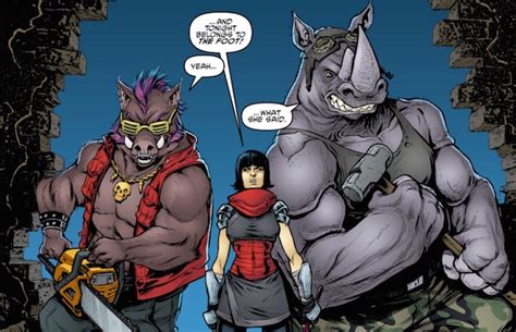 'Teenage Mutant Ninja Turtles' Get Bebop & Rocksteady!