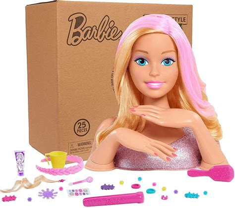 Shop Barbie Deluxe Styling Head(Blonde)-Brown at Artsy Sister. | Barbie ...