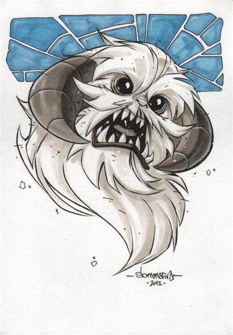 Wampa :: OC3 Head Sketch 05 by Red-J on @DeviantArt | Star wars artwork ...