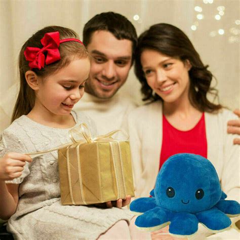 ready stock -20cm Flip Octopus doll TIKTOK TeeTurtle Reversible Bipolar Plushie Stuffed toys ...
