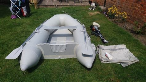 Inflatable dinghy and outboard motor | in Hindhead, Surrey | Gumtree