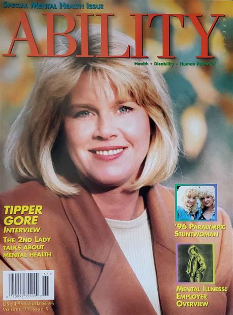 Tipper Gore Issue - ABILITY Magazine