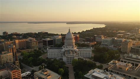 Aerial View Of City Of Madison. The Capital City Of Wisconsin Fr - Kramer, Elkins & Watt, LLC