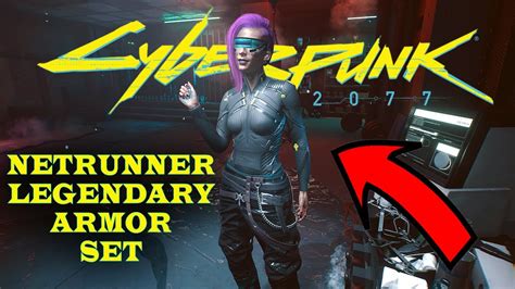 Cyberpunk 2077 - Full set of Legendary Netrunner Armor for FREE - All ...