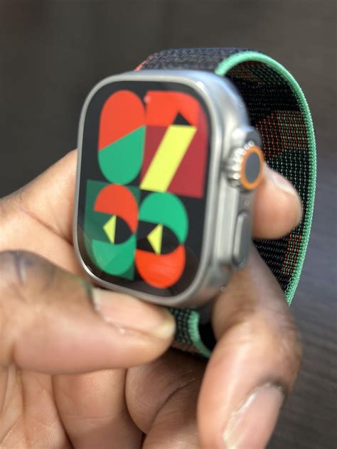 I love the new Black Unity watch band on my Ultra. : r/AppleWatch