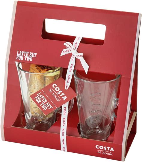 Costa Coffee Latte Gift Set: Amazon.co.uk: Kitchen & Home