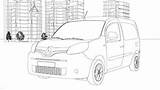 Dessins à Colorier  Renault sketch template