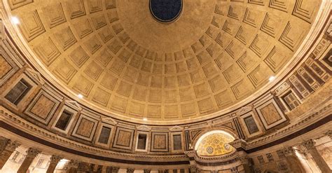 Interior of the Pantheon in Rome · Free Stock Photo