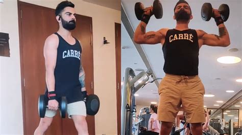 [Watch]"Back at it" - Fired-up Virat Kohli hits the gym ahead of Border-Gavaskar Trophy