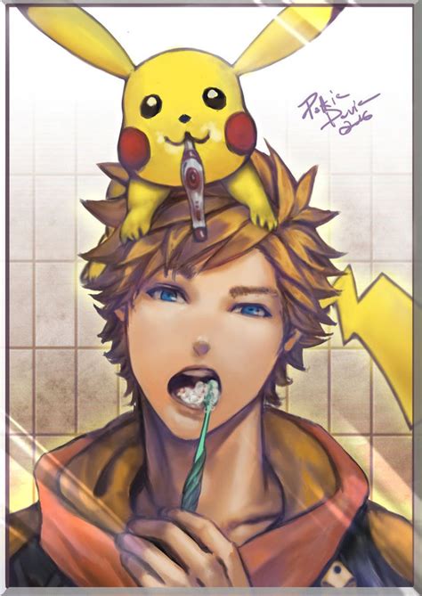 Pokemon Go - tooth-brushing time. by davidmccartney | Pokemon go, Pokemon, Pokemon teams