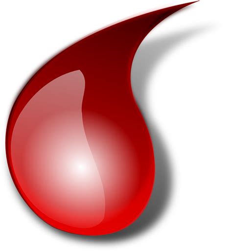 Blood Drop Slime - Free vector graphic on Pixabay