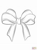 Cheer Bow Outline Drawing Sketch Coloring Page sketch template