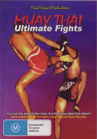 DVD Muay Thai Ultimate Fights Vol 1 - Giri Martial Arts Supplies