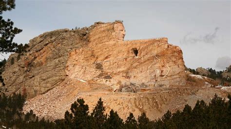 The Slow Carving Of The Crazy Horse Monument : NPR