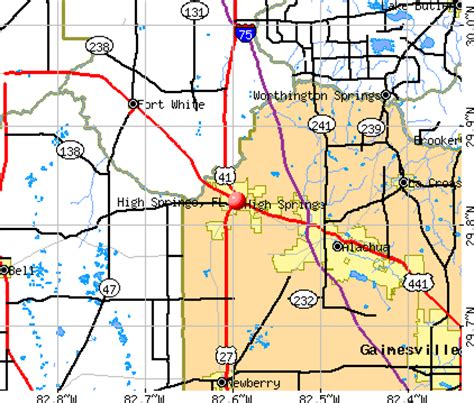 High Springs, Florida (FL 32643) profile: population, maps, real estate ...